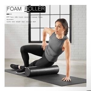Yucurem Yoga Pilates Foam Roller Massage Body Exercise Fitness Equipment 30x15cm
